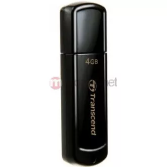 TRANSCEND Flash Disk 4GB JetFlash®350, USB 2.0 (R:13/W:4 MB/s) černá TRANSCEND Flash Disk 4GB JetFlash®350, USB 2.0 (R:13/W:4 MB/s) černá