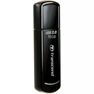 TRANSCEND Flash Disk 16GB JetFlash®350, USB 2.0 (R:13/W:4 MB/s) černá
