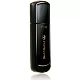 TRANSCEND Flash Disk 16GB JetFlash®350, USB 2.0 (R:13/W:4 MB/s) černá