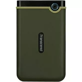 TRANSCEND externí HDD USB 3.0 StoreJet 25M3G, Slim, 2TB, Black (SATA, Rubber Case, Anti-Shock)