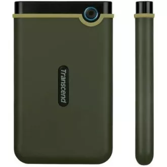 TRANSCEND externí HDD USB 3.0 StoreJet 25M3G, Slim, 2TB, Black (SATA, Rubber Case, Anti-Shock)