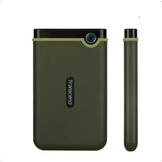 TRANSCEND externí HDD USB 3.0 StoreJet 25M3G, Slim, 2TB, Black (SATA, Rubber Case, Anti-Shock)