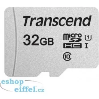 TRANSCEND MicroSDHC karta 32GB 300S, UHS-I U1, bez adaptéru TRANSCEND MicroSDHC karta 32GB 300S, UHS-I U1, bez adaptéru