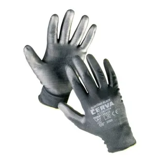 BUNTING BLACK VAM rukavice nylon.PU dlaň 6 BUNTING BLACK VAM rukavice nylon.PU dlaň 6