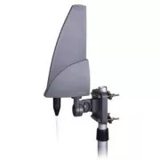 EVOLVEO Shark, aktivní venkovní anténa DAB+/DVB-T2, filtr LTE, 4G, 5G