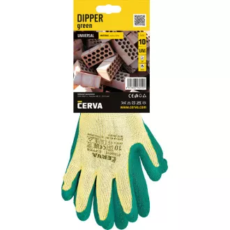 DIPPER rukavice blistr zelená 10 DIPPER rukavice blistr zelená 10