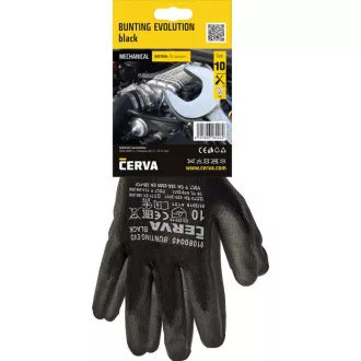 BUNTING EVO BLACK rukavice blistr - 10 BUNTING EVO BLACK rukavice blistr - 10