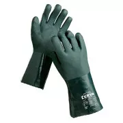 PETREL rukavice celomáč v zel. PVC - 11