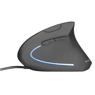 TRUST Myš Verto ergonomic mouse USB, black (černá) TRUST Myš Verto ergonomic mouse USB, black (černá)