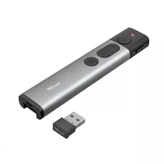 TRUST Prezentér Kazun Aluminium Wireless Presenter TRUST Prezentér Kazun Aluminium Wireless Presenter
