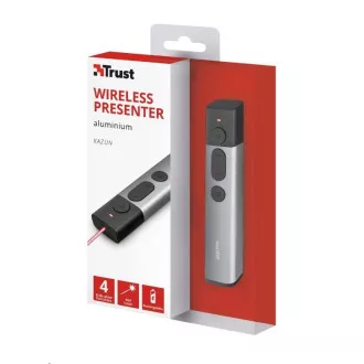 TRUST Prezentér Kazun Aluminium Wireless Presenter TRUST Prezentér Kazun Aluminium Wireless Presenter