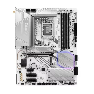 ASRock MB Sc LGA1851 Z890 PRO RS WIFI WHITE, Intel Z890, 4xDDR5, 1xHDMI, WI-FI ASRock MB Sc LGA1851 Z890 PRO RS WIFI WHITE, Intel Z890, 4xDDR5, 1xHDMI, WI-FI