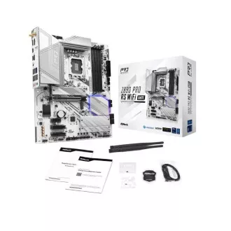 ASRock MB Sc LGA1851 Z890 PRO RS WIFI WHITE, Intel Z890, 4xDDR5, 1xHDMI, WI-FI ASRock MB Sc LGA1851 Z890 PRO RS WIFI WHITE, Intel Z890, 4xDDR5, 1xHDMI, WI-FI