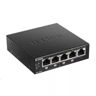 D-Link DGS-1005P 5-port Gigabit Desktop PoE+ Switch, 4 porty jsou PoE+, PoE budget 60W D-Link DGS-1005P 5-port Gigabit Desktop PoE+ Switch, 4 porty jsou PoE+, PoE budget 60W