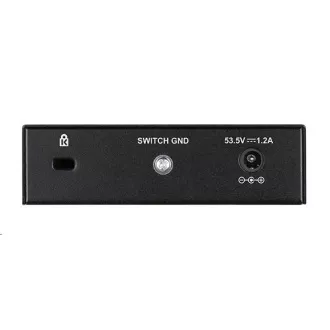 D-Link DGS-1005P 5-port Gigabit Desktop PoE+ Switch, 4 porty jsou PoE+, PoE budget 60W D-Link DGS-1005P 5-port Gigabit Desktop PoE+ Switch, 4 porty jsou PoE+, PoE budget 60W
