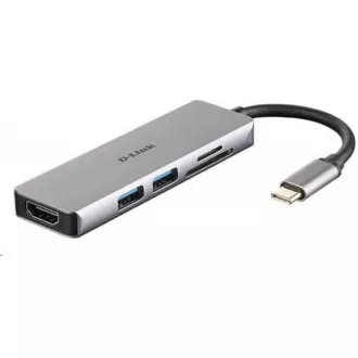 D-Link DUB-M530 5-in-1 USB-C Hub with HDMI and SD/microSD Card Reader D-Link DUB-M530 5-in-1 USB-C Hub with HDMI and SD/microSD Card Reader