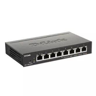 D-Link DGS-1100-08PV2 8-port Gigabit Smart Managed PoE switch, PoE budget 64W, fanless D-Link DGS-1100-08PV2 8-port Gigabit Smart Managed PoE switch, PoE budget 64W, fanless