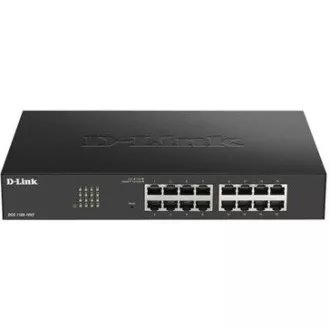 D-Link DGS-1100-16V2 16-Port Gigabit Smart Managed Switch, fanless D-Link DGS-1100-16V2 16-Port Gigabit Smart Managed Switch, fanless