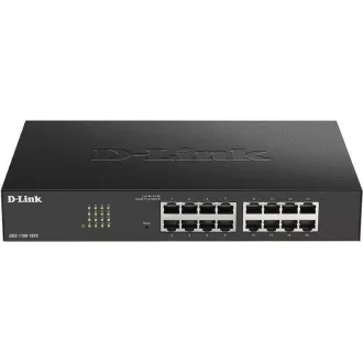 D-Link DGS-1100-16V2 16-Port Gigabit Smart Managed Switch, fanless D-Link DGS-1100-16V2 16-Port Gigabit Smart Managed Switch, fanless