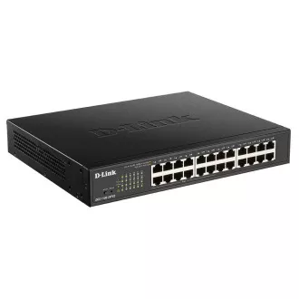 D-Link DGS-1100-24PV2 24-Port PoE Gigabit Smart Managed Switch, 12x PoE, PoE budget 100W, fanless D-Link DGS-1100-24PV2 24-Port PoE Gigabit Smart Managed Switch, 12x PoE, PoE budget 100W, fanless
