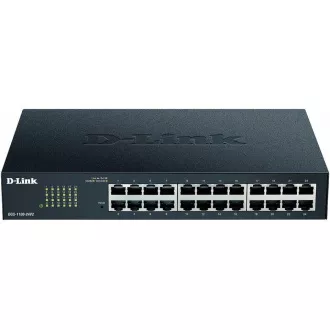 D-Link DGS-1100-24 v2 24-Port Gigabit Smart Managed Switch, fanless