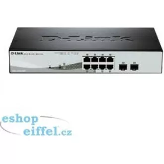 D-Link DGS-1210-08P 10-port Gigabit Smart PoE Switch, 8x GbE PoE+, 2x SFP, PoE 65W, fanless D-Link DGS-1210-08P 10-port Gigabit Smart PoE Switch, 8x GbE PoE+, 2x SFP, PoE 65W, fanless