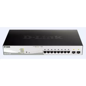 D-Link DGS-1210-10MP 10-port Gigabit Smart+ PoE Switch, 8x GbE PoE+, 2x SFP, PoE 130W, fanless D-Link DGS-1210-10MP 10-port Gigabit Smart+ PoE Switch, 8x GbE PoE+, 2x SFP, PoE 130W, fanless
