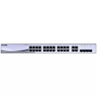 D-Link DGS-1210-24P 28-port Smart PoE Switch, 24x GbE PoE+, 4x RJ45/SFP, PoE 193W D-Link DGS-1210-24P 28-port Smart PoE Switch, 24x GbE PoE+, 4x RJ45/SFP, PoE 193W