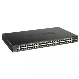 D-Link DGS-1250-52XMP 52-Port Gigabit Smart PoE Switch, 48x GbE PoE+, 4x SFP+, PoE 370W D-Link DGS-1250-52XMP 52-Port Gigabit Smart PoE Switch, 48x GbE PoE+, 4x SFP+, PoE 370W