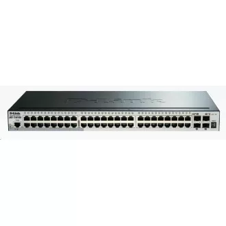 D-Link DGS-1510-52X 52-Port Gigabit Stackable Smart Managed Switch, 48x gigabit RJ45, 4x 10G SFP+ D-Link DGS-1510-52X 52-Port Gigabit Stackable Smart Managed Switch, 48x gigabit RJ45, 4x 10G SFP+