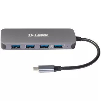 D-Link DUB-2340 USB-C to 4-Port USB 3.0 Hub