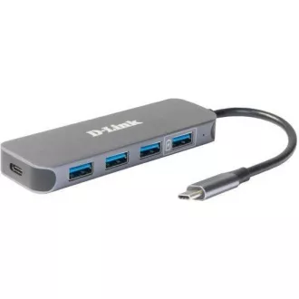D-Link DUB-2340 USB-C to 4-Port USB 3.0 Hub