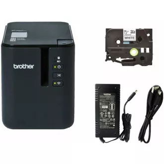 BROTHER tiskárna štítků PT-P950NW - 36mm, pásky TZe, WIFI, Profesionální PC Tiskárna Štítků