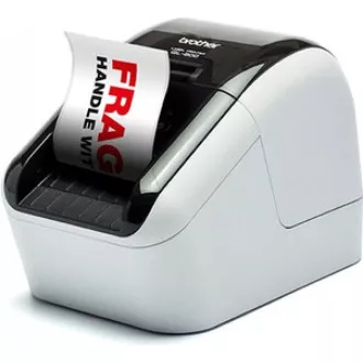 BROTHER tiskárna štítků QL-800 - 62mm, termotisk, USB, Profi. Tiskárna Štítků / po dokoupení DK-22251 tisk červeně /