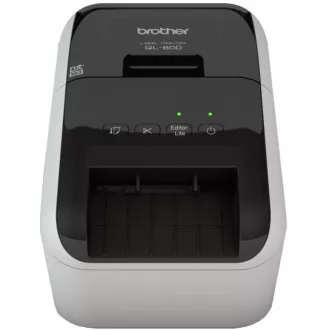 BROTHER tiskárna štítků QL-800 - 62mm, termotisk, USB, Profi. Tiskárna Štítků / po dokoupení DK-22251 tisk červeně /