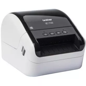 BROTHER tiskárna štítků QL-1100 - 101, 6mm, termotisk, USB, Profesionální Tiskárna Štítků - Vestavěná řezačka