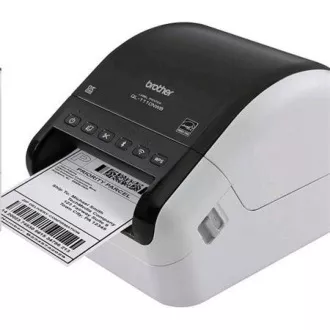 BROTHER tiskárna štítků QL-1110 - 101, 6mm, termotisk, USB, WIFI, BT, LAN, Profesionální Tiskárna Štítků