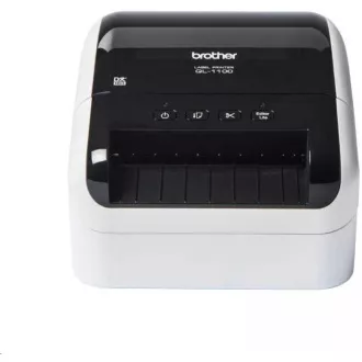 BROTHER tiskárna štítků QL-1110 - 101, 6mm, termotisk, USB, WIFI, BT, LAN, Profesionální Tiskárna Štítků