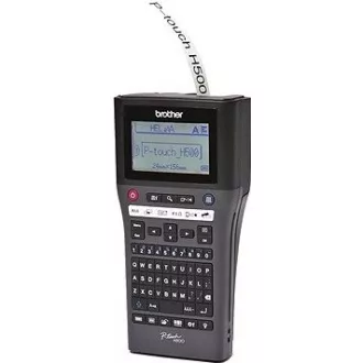 BROTHER tiskárna štítků PT-H500 - 24mm, pásky TZe, mobilní, Profesionální PC Tiskárna Štítků - popisovač
