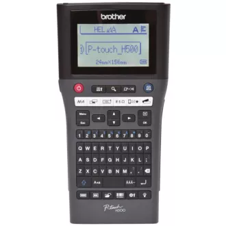 BROTHER tiskárna štítků PT-H500 - 24mm, pásky TZe, mobilní, Profesionální PC Tiskárna Štítků - popisovač