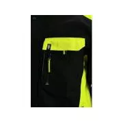 Blůza CXS SIRIUS BRIGHTON, černo-žlutá, vel.48