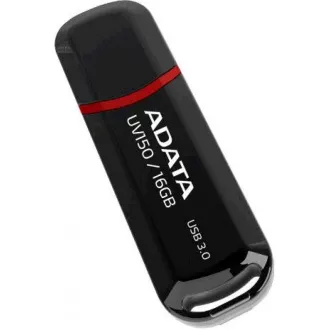 ADATA Flash Disk 128GB UV150, USB 3.1 Dash Drive (R:90/W:20 MB/s) černá