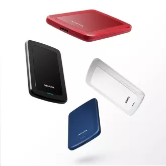ADATA Externí HDD 1TB 2, 5" USB 3.1 HV300, bílá ADATA Externí HDD 1TB 2, 5" USB 3.1 HV300, bílá