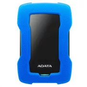 ADATA Externí HDD 2TB 2, 5" USB 3.1 HD330, BLUE COLOR BOX, modrý (gumový, nárazu odolný)