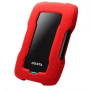 ADATA Externí HDD 2TB 2, 5" USB 3.1 HD330, RED COLOR BOX, červený (gumový, nárazu odolný)
