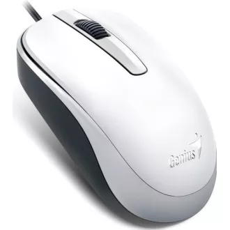 GENIUS myš DX-120, drátová, 1200 dpi, USB, bílá GENIUS myš DX-120, drátová, 1200 dpi, USB, bílá