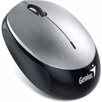 GENIUS myš NX-9000BT/ Bluetooth 4.0/ 1200 dpi/ bezdrátová/ dobíjecí baterie/ stříbrná