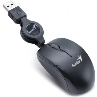 GENIUS myš MicroTraveler V2/ drátová/ 1200 dpi/ USB/ černá GENIUS myš MicroTraveler V2/ drátová/ 1200 dpi/ USB/ černá