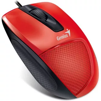 GENIUS myš DX-150X, drátová, 1000 dpi, USB, červená GENIUS myš DX-150X, drátová, 1000 dpi, USB, červená