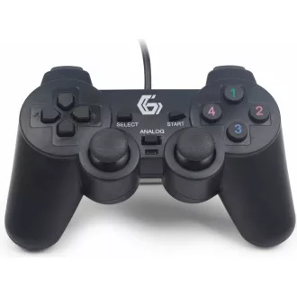 GEMBIRD gamepad JPD-UDV-01, vibrační, USB GEMBIRD gamepad JPD-UDV-01, vibrační, USB